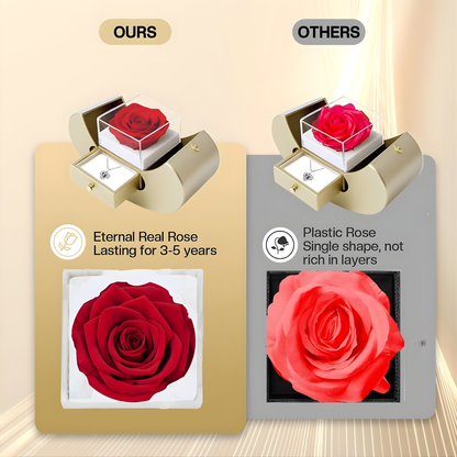 Collar de Rosa Real Preservada