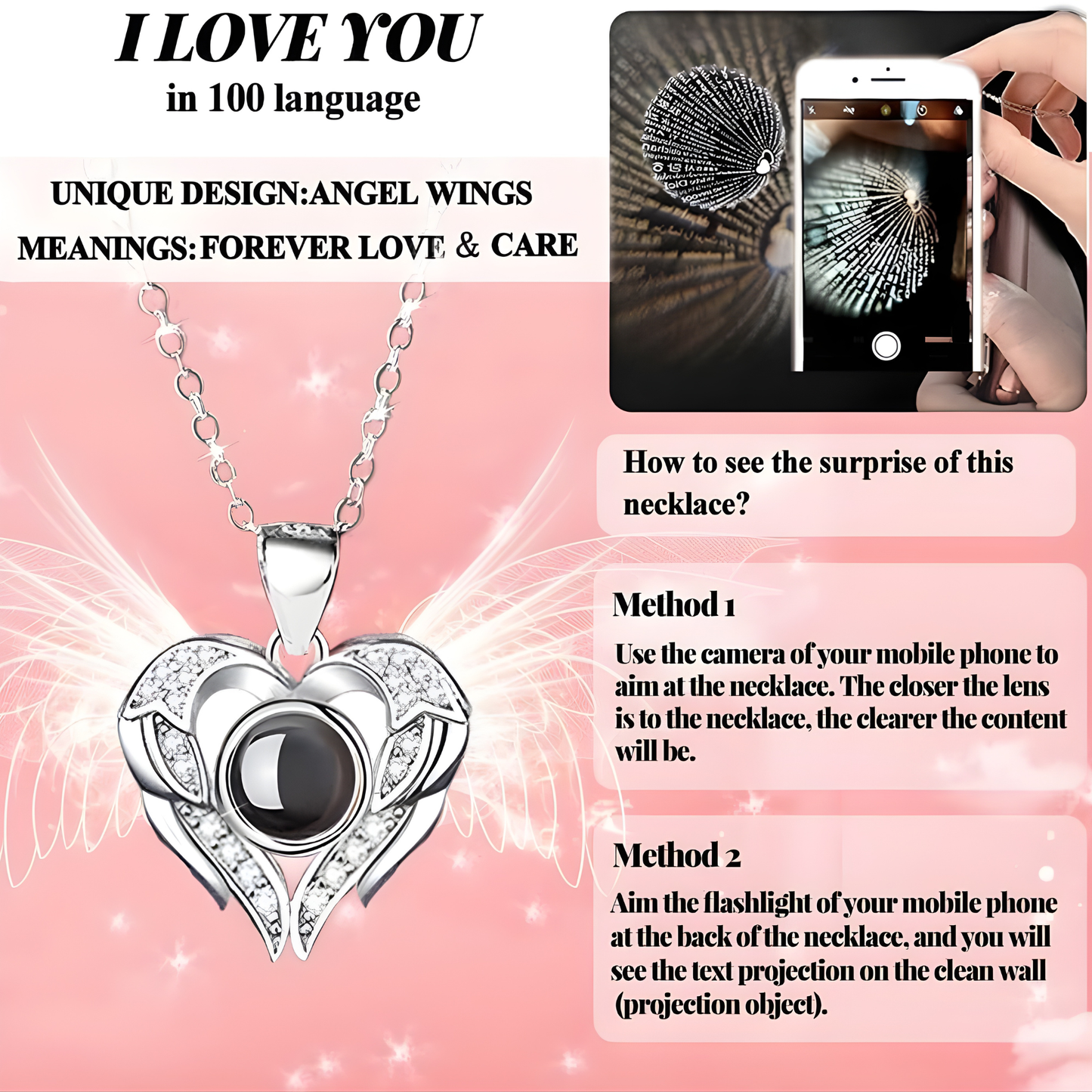 Collar de Rosa Real Preservada